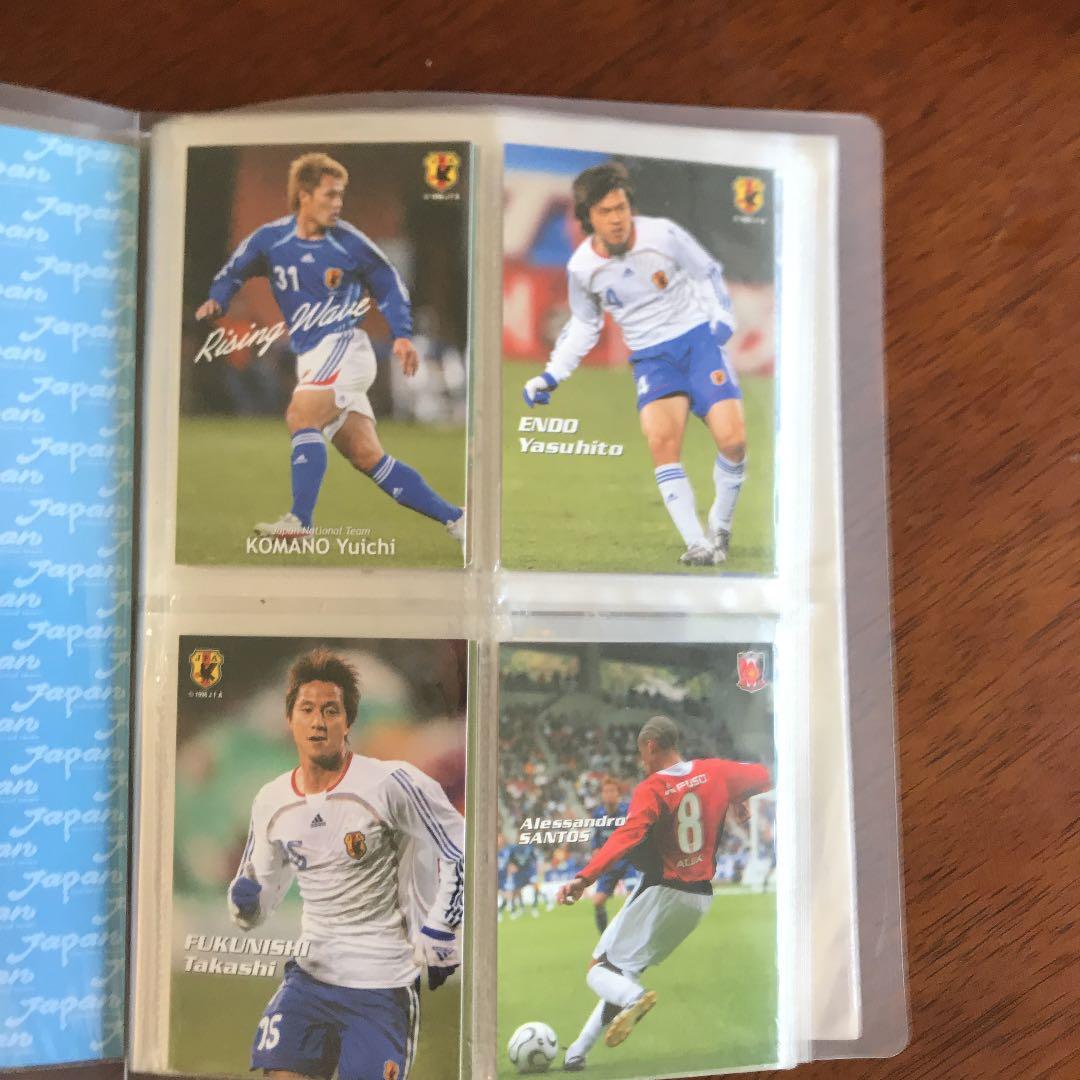 カルビーサッカー日本代表チップス2006年版　限定ファイル&カードセット