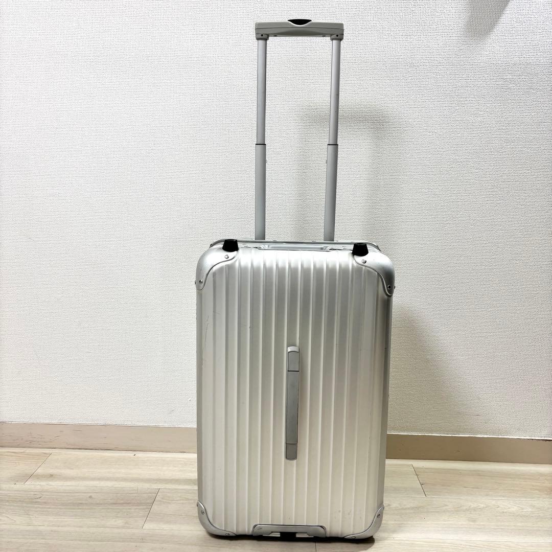 【廃盤希少品】RIMOWA × PORSCHE アルミスーツケース　鍵、ポーチ付