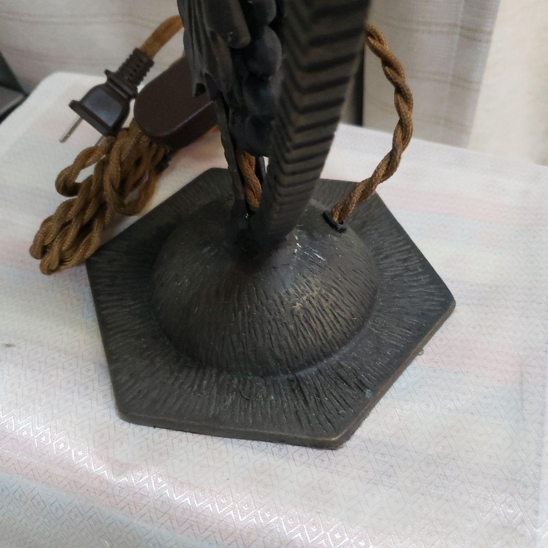 蔵出し大特価上質ARTNOBELアールヌーボー風ランプ40×17cm　2,6kg