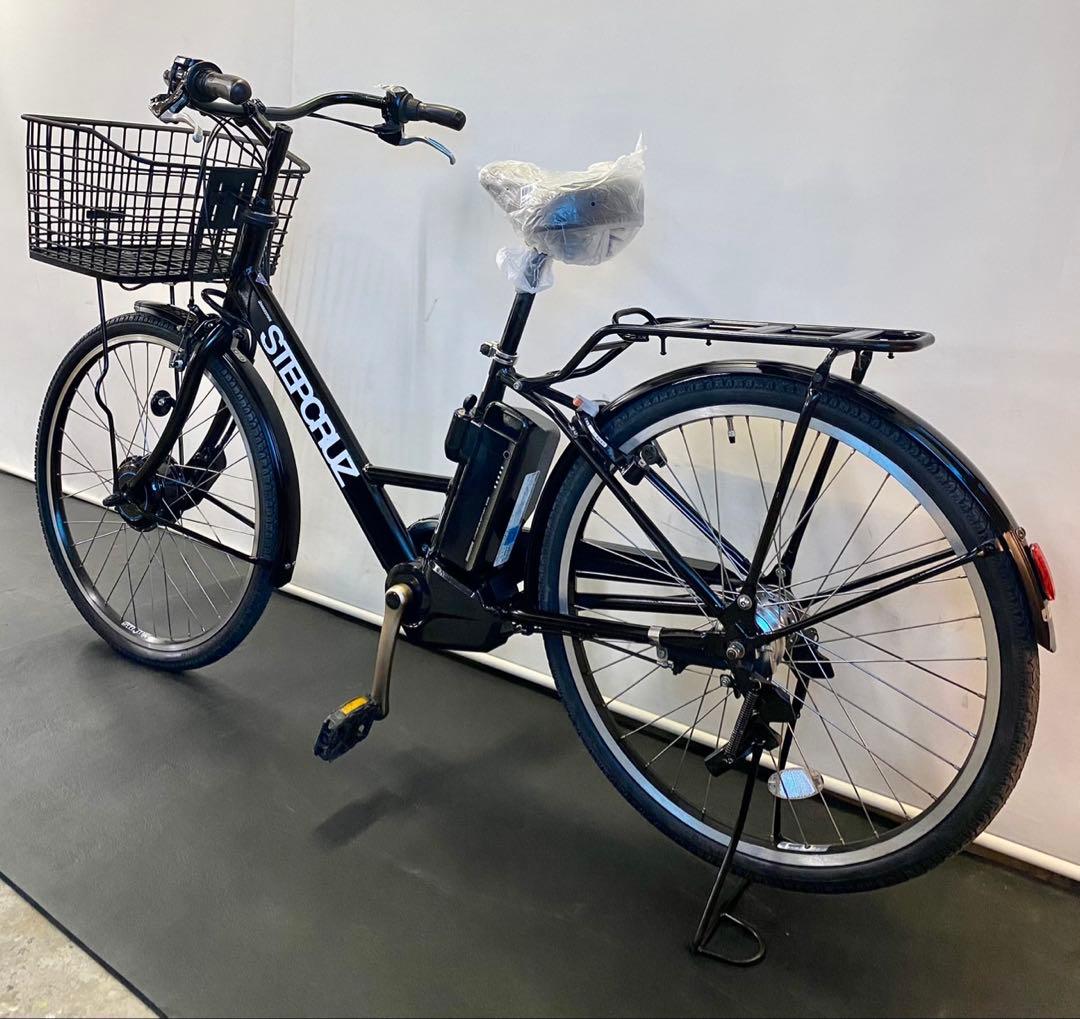 1年保証 ブリヂストン　ステップクルーズe 26インチ　黒色　電動アシスト自転車