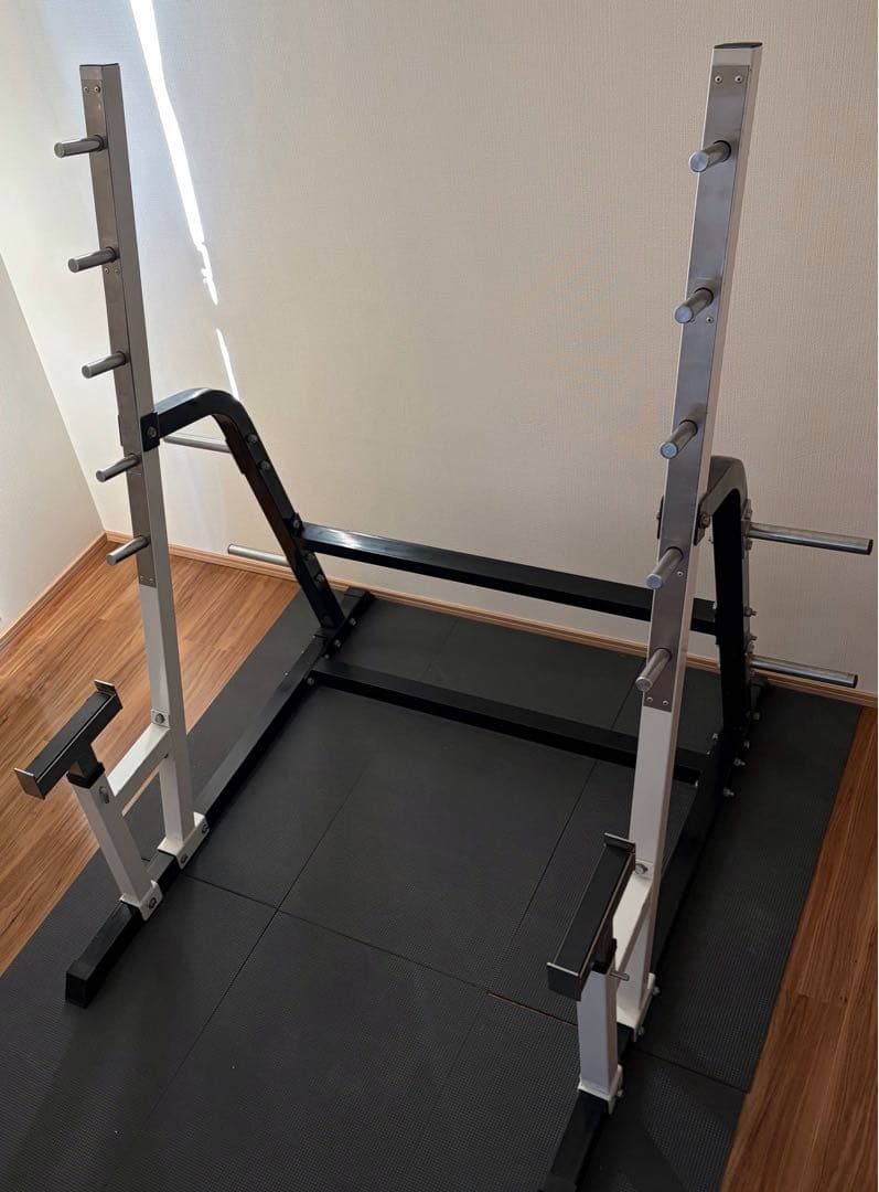 【アイロテック】 パワースクワットラック ベンチプレス 引取可