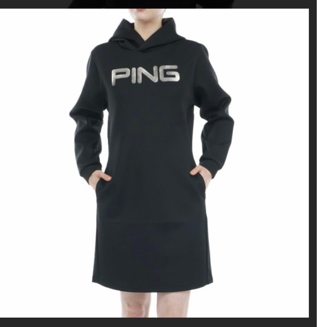 ピン PING ダンボールニットワンピース