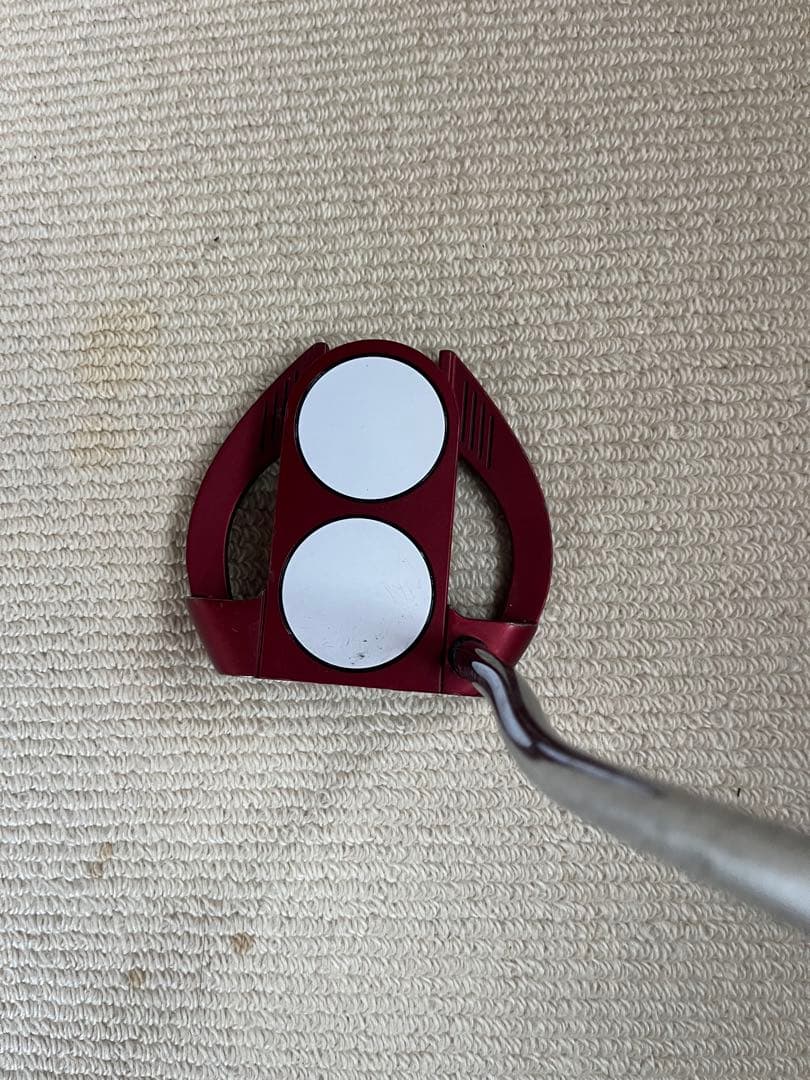 Odyssey Red 2-Ball パター