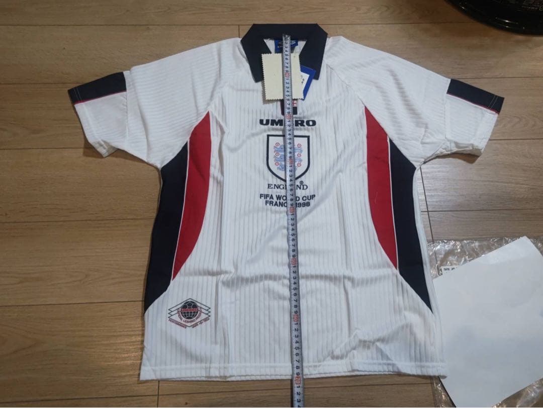 希少！90年代！イングランド代表の1998 FIFAワールドカップユニフォーム
