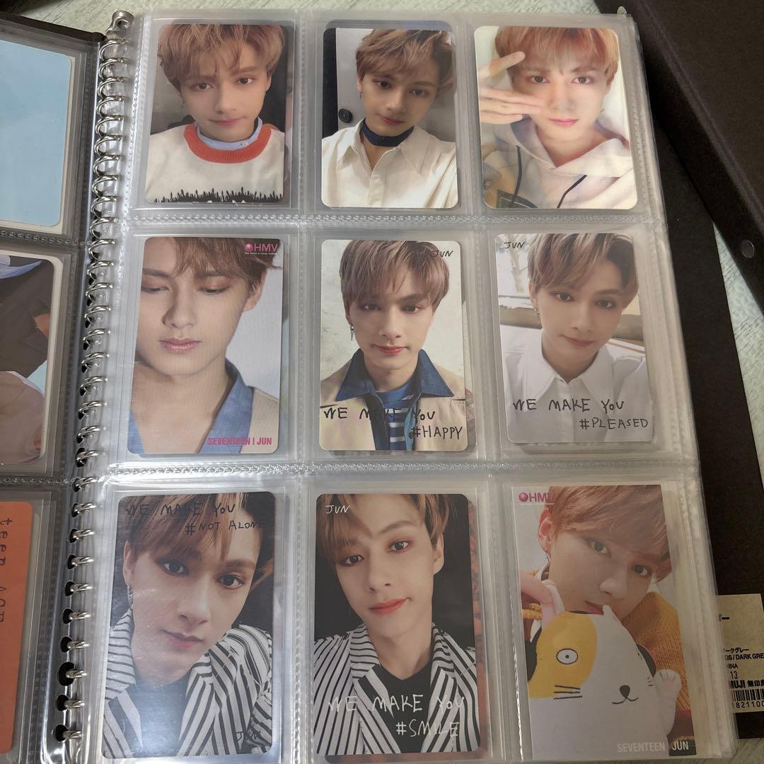 seventeen ジュン　トレカ　HMV特典　コンプ