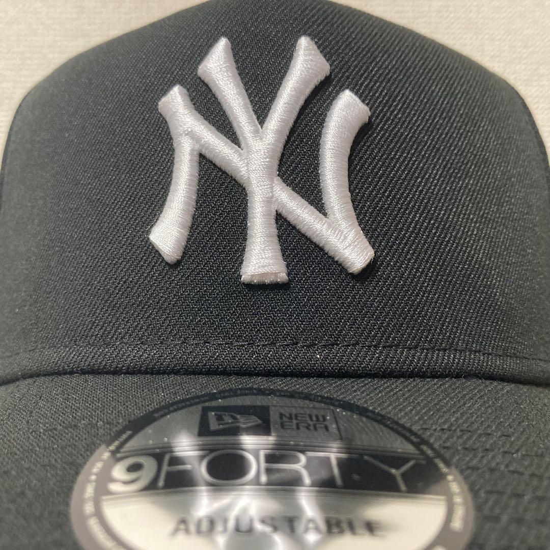 【海外限定】ニューエラ ニューヨークヤンキース 9FORTY Aフレーム 黒