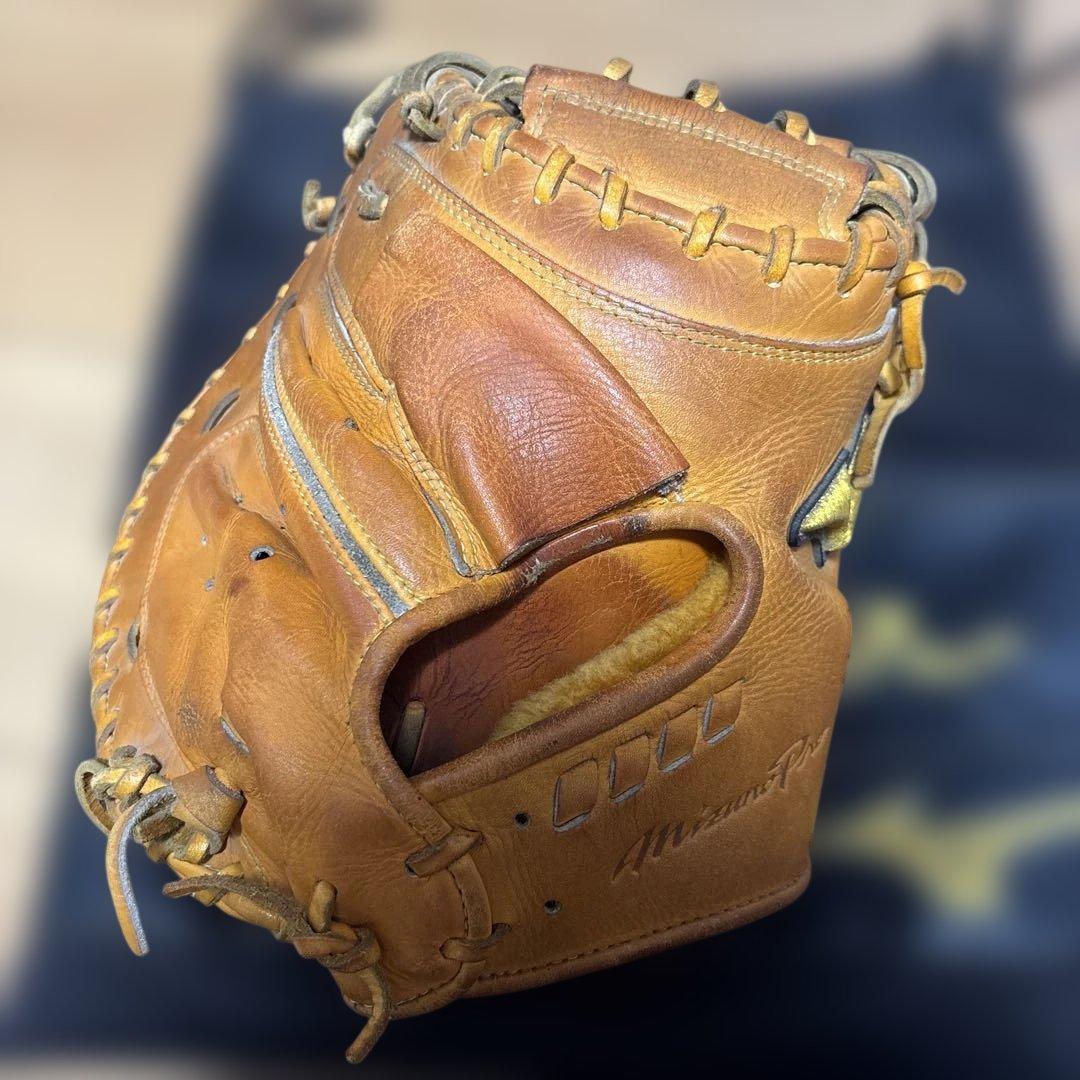 MizunoPro 硬式グローブ ブラウン 専用バッグ付き