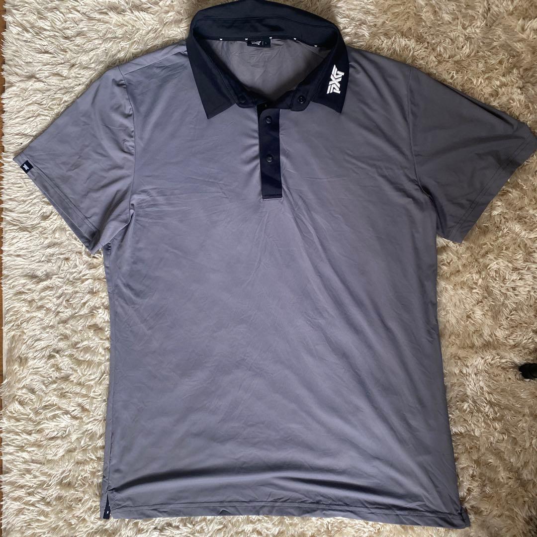 美品半額以下！PXG 「Athletic Fit Polo」グレーL