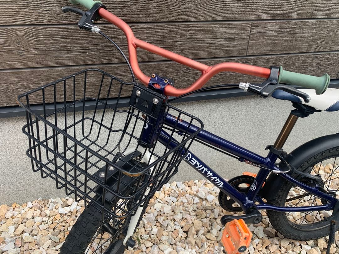 【大阪手渡し限定】ヨツバサイクル　16インチ　ネイビー