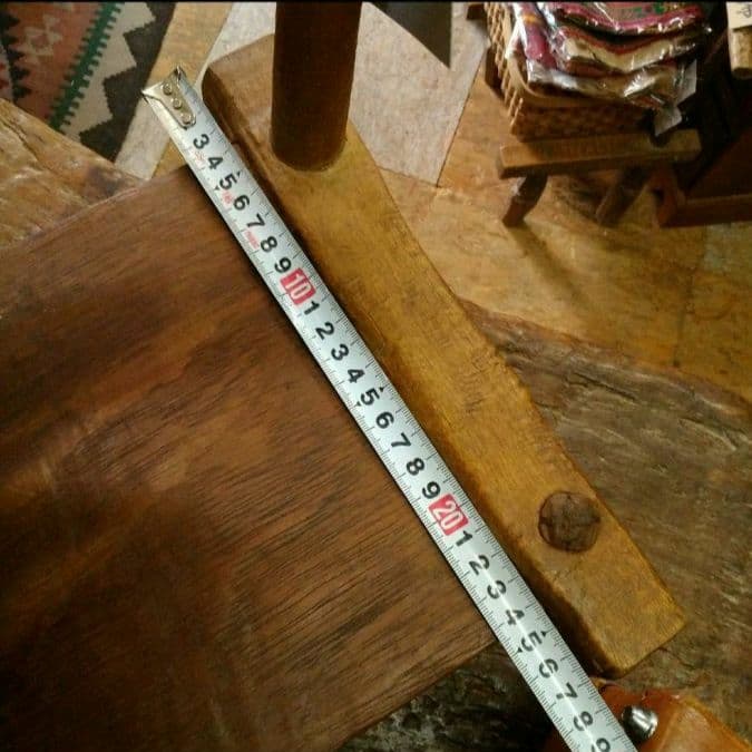 アフリカ　コートジボアール　バウレ族　アンティーク曲げ木椅子　インテリア　花台