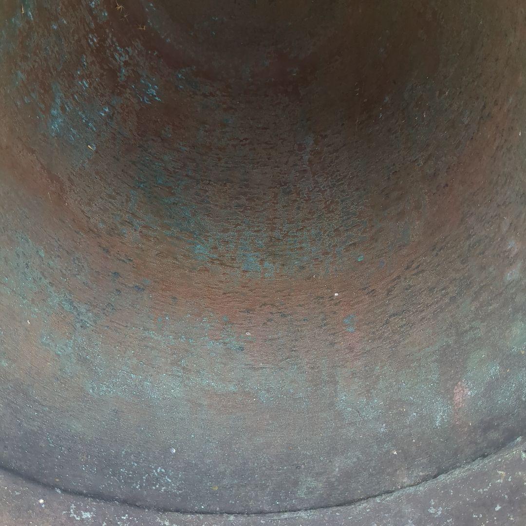 半鐘 双龍頭 釣鐘 梵鐘 青銅 古銅 真鍮 アンティーク 骨董 レトロ