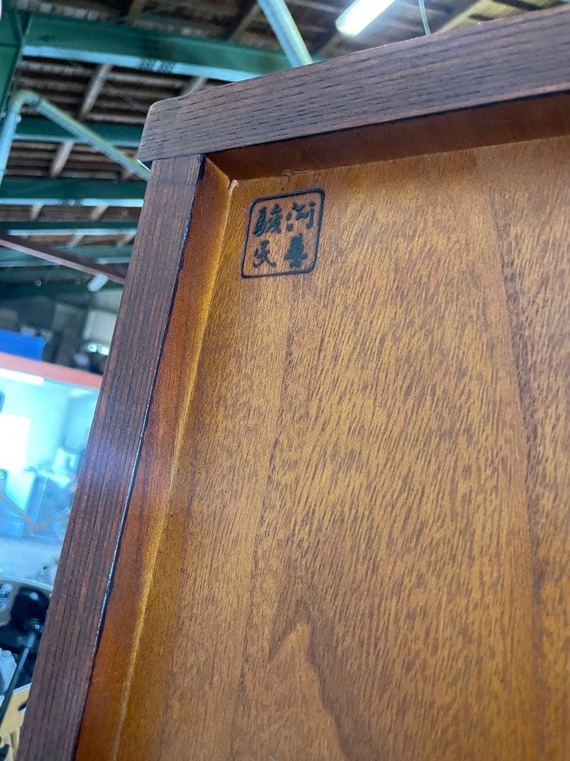 駿河民芸 駿河民藝 ワードローブ 欅材 時代箪笥 昭和レトロ 和製アンティーク