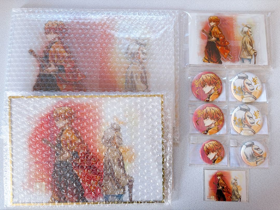 鬼滅 善逸 爺ちゃん 繋ぐ くじ A賞 B賞 C賞 E賞 F賞 G賞