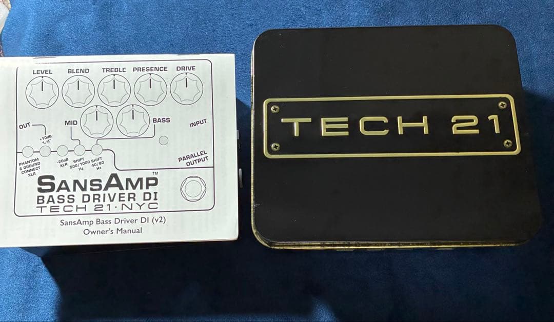 Sansamp サンズアンプ/Bass D DI V2