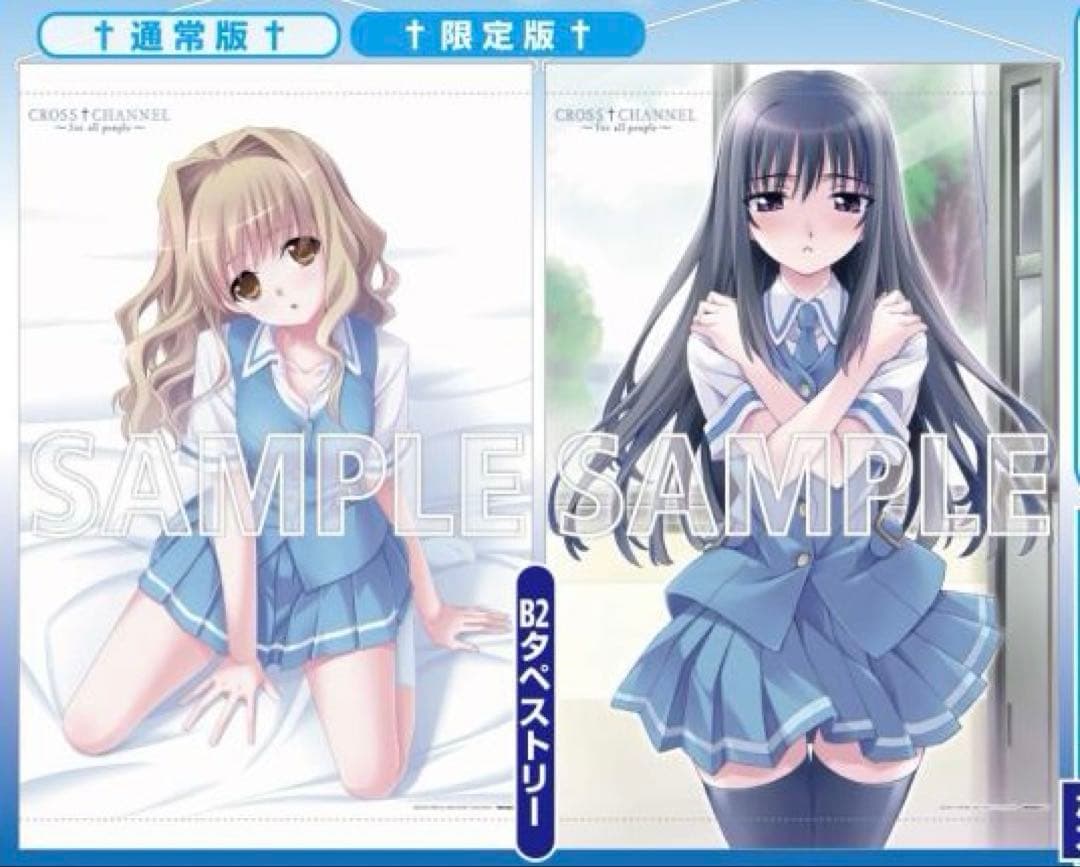 WonderGOO限定 CROSS†CHANNEL タペストリー2種