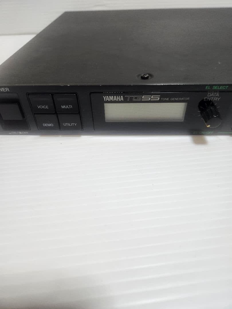 YAMAHA TG55 音源モジュール サウンドカード2枚付き 通電確認済み