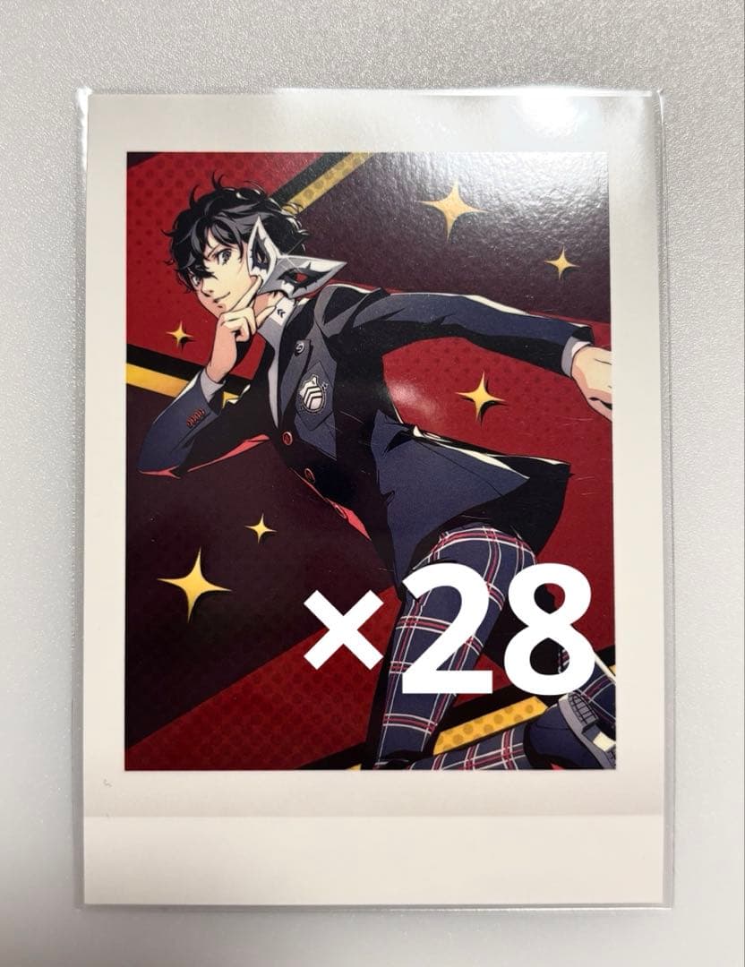 ペルソナ5 雨宮蓮　主人公　ジョーカー ぱしゃこれ　　28枚