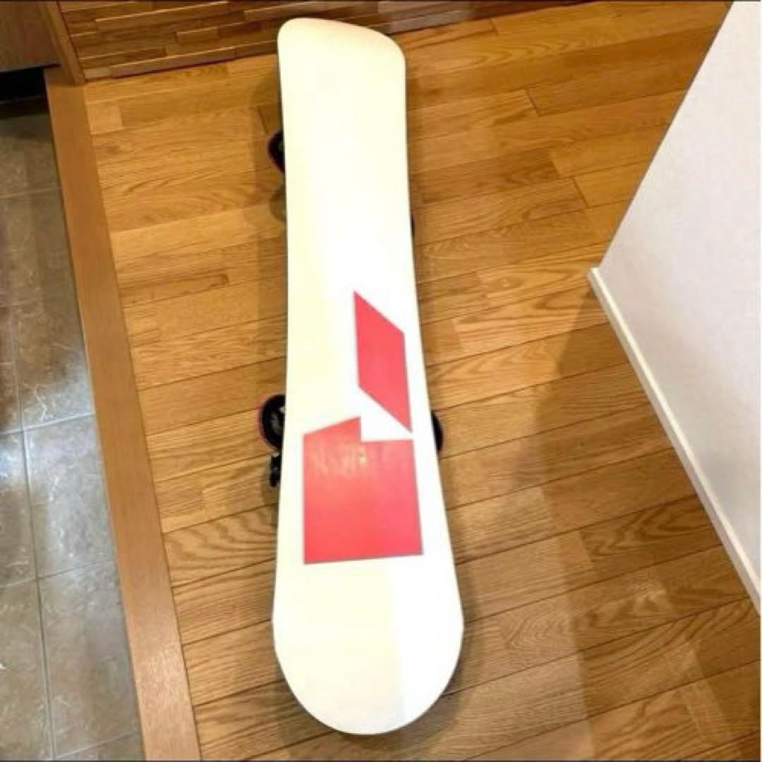 ALLIAN×FLUX バインディング付スノーボードセット