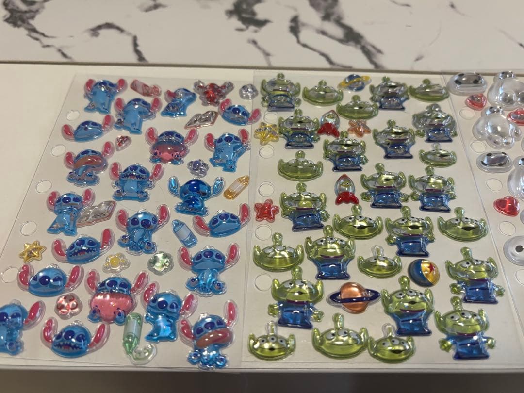 ボンボンドロップシール シール帳 ディズニー 完成品