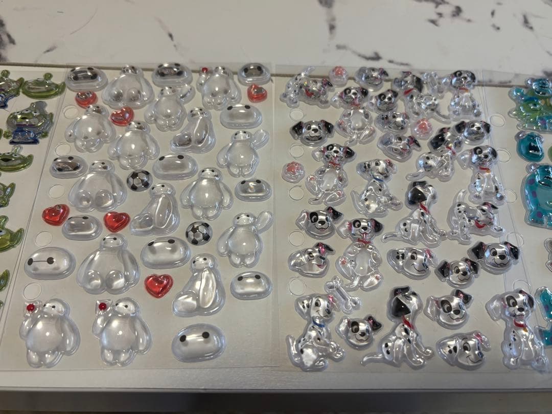 ボンボンドロップシール シール帳 ディズニー 完成品