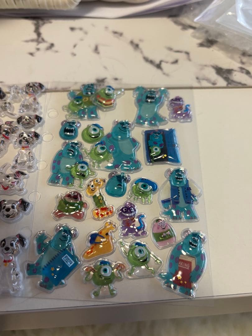 ボンボンドロップシール シール帳 ディズニー 完成品