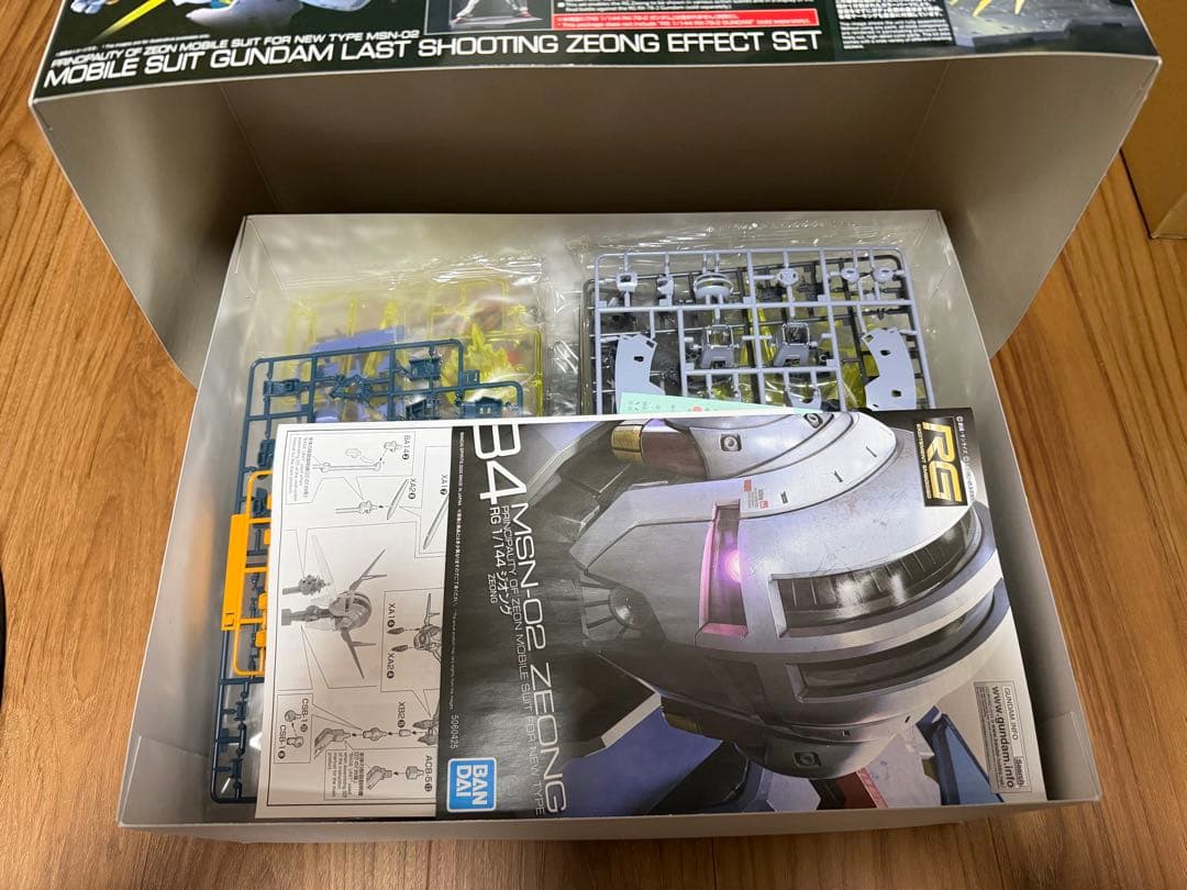 RG ジオング エフェクトセット RG ガンダム Ver.2.0 未開封