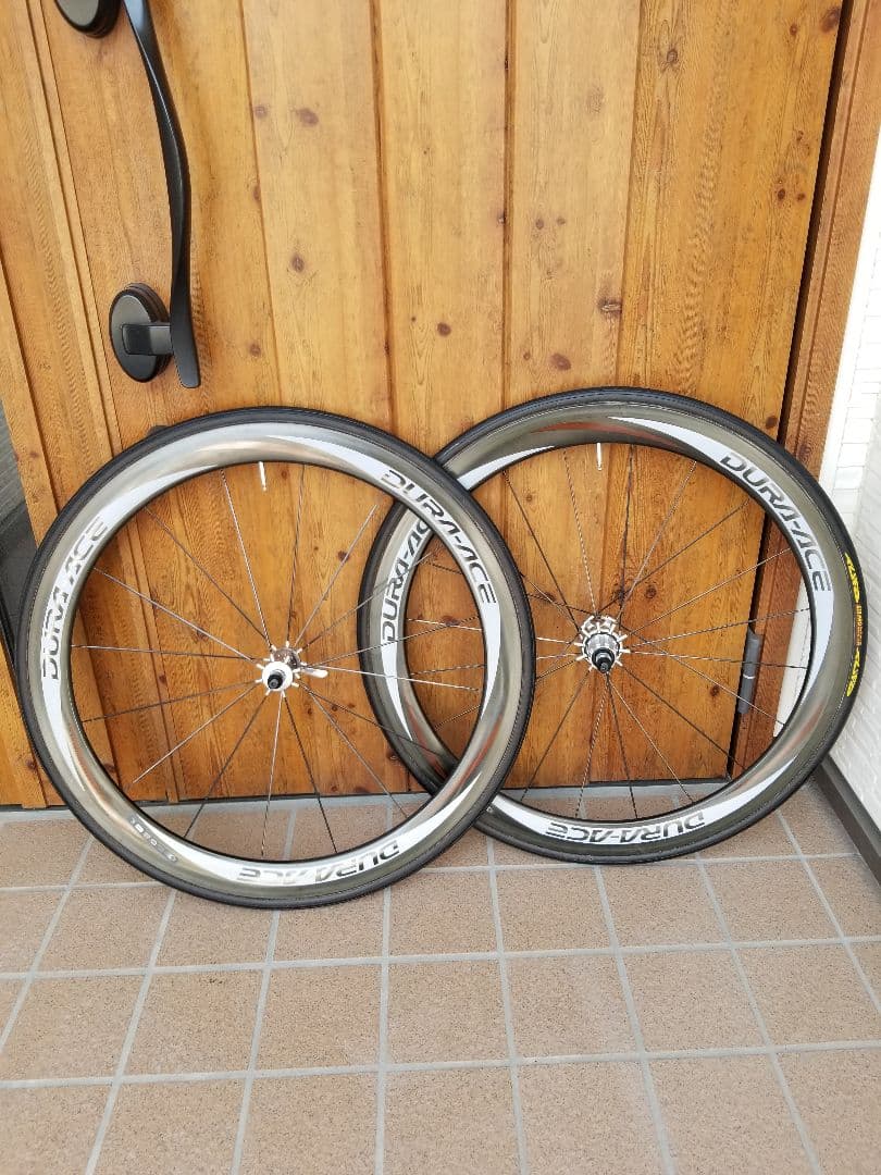 シマノ DURA-ACE WH-7801 カーボン チューブラー ホイールセット