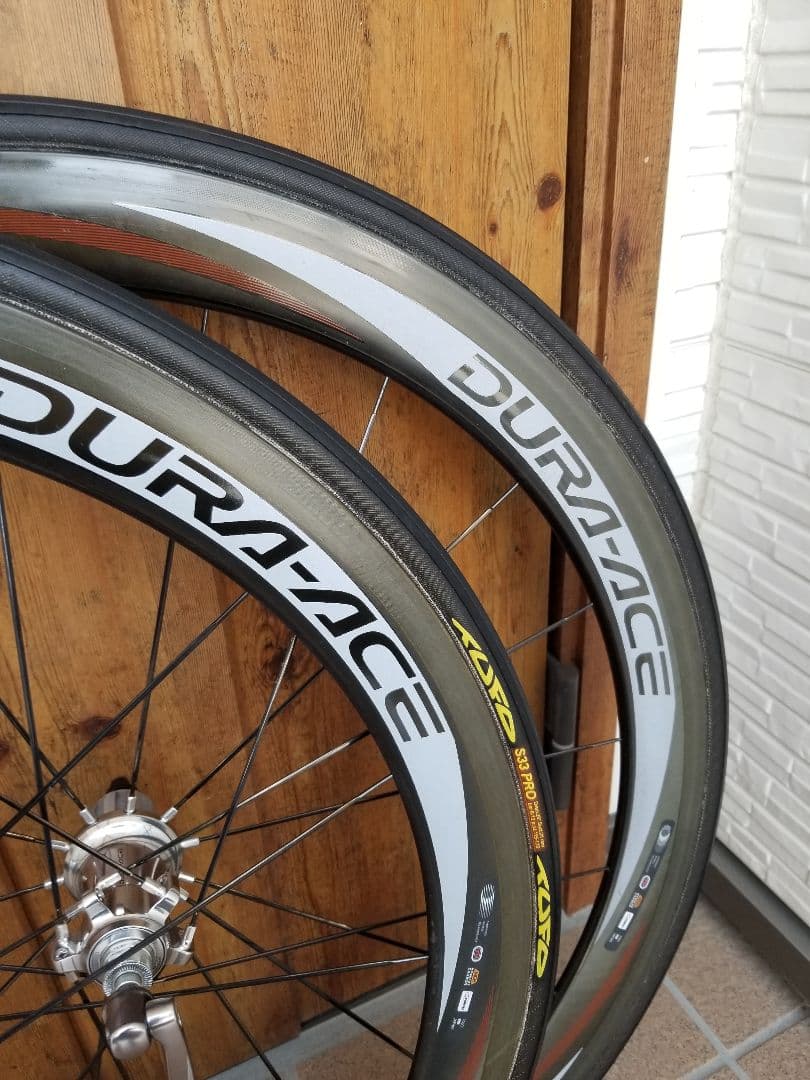 シマノ DURA-ACE WH-7801 カーボン チューブラー ホイールセット