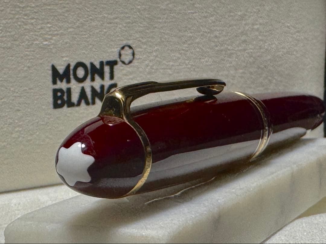 【未使用】モンブラン#146 万年筆 ボルドー F
