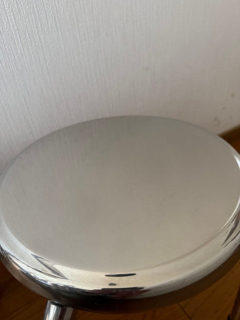 ベトナム屋台・ステンレス製スツール