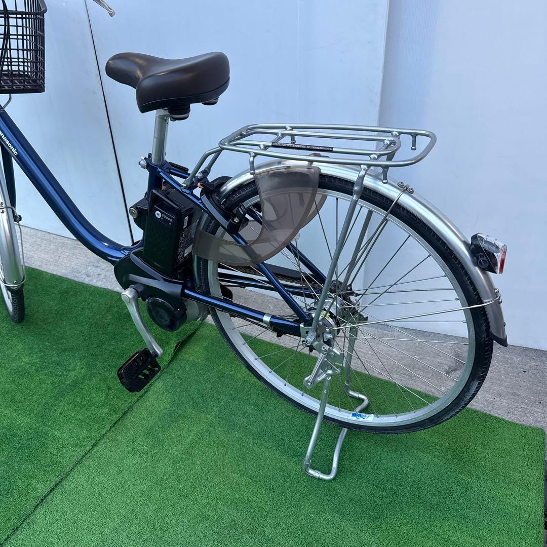 Panasonicパナソニック電動アシスト自転車26インチ 12Ah ブルー美品