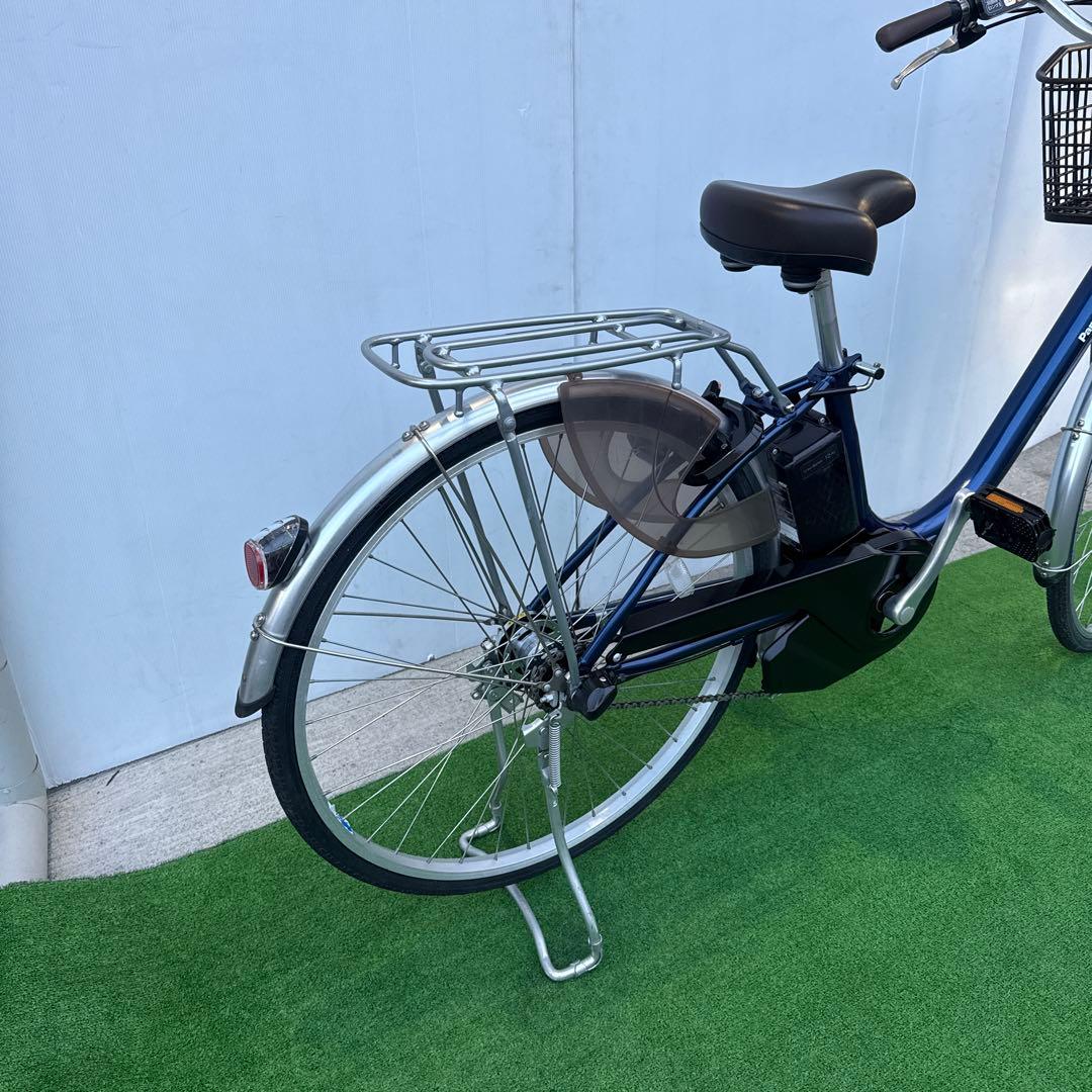 Panasonicパナソニック電動アシスト自転車26インチ 12Ah ブルー美品