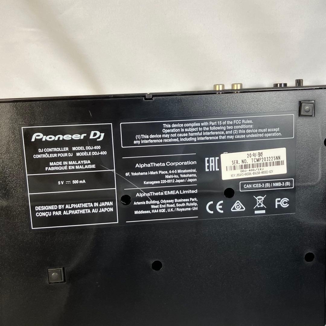 Pioneer DJ DDJ-400 コントローラー　ヘッドフォン付き