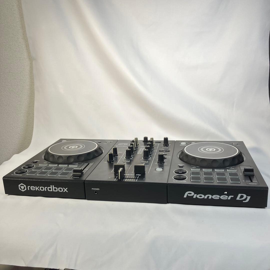 Pioneer DJ DDJ-400 コントローラー　ヘッドフォン付き