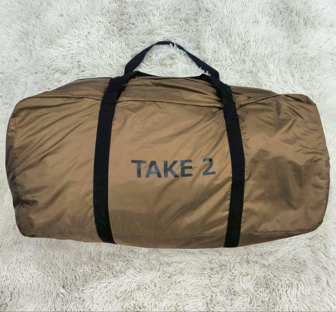 ほぼ未使用　タケノコテント2 タン DOD T8-795-KH