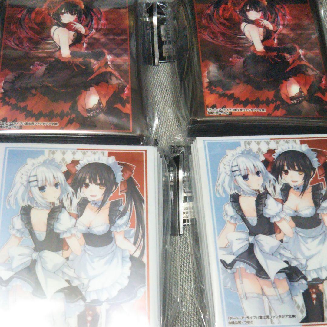 デート・ア・ライブ　時崎狂三、折紙＆狂三、スリーブ60枚入り未開封未使用