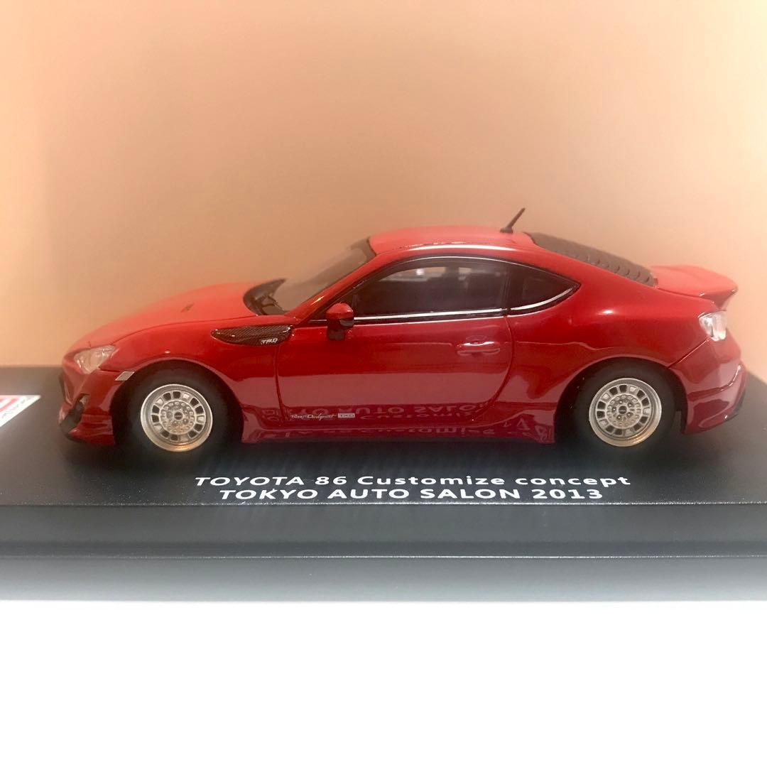 トヨタ86 TRD カスタマイズコンセプト　1/43
