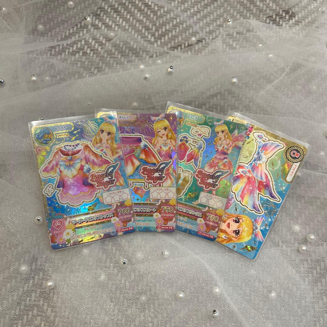 アイカツ　マーメイドピスケコーデ4枚セット