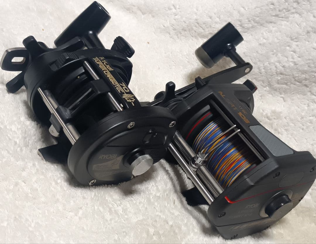 リョービセラテックアラート103スーパーカーボテック両軸船70リール