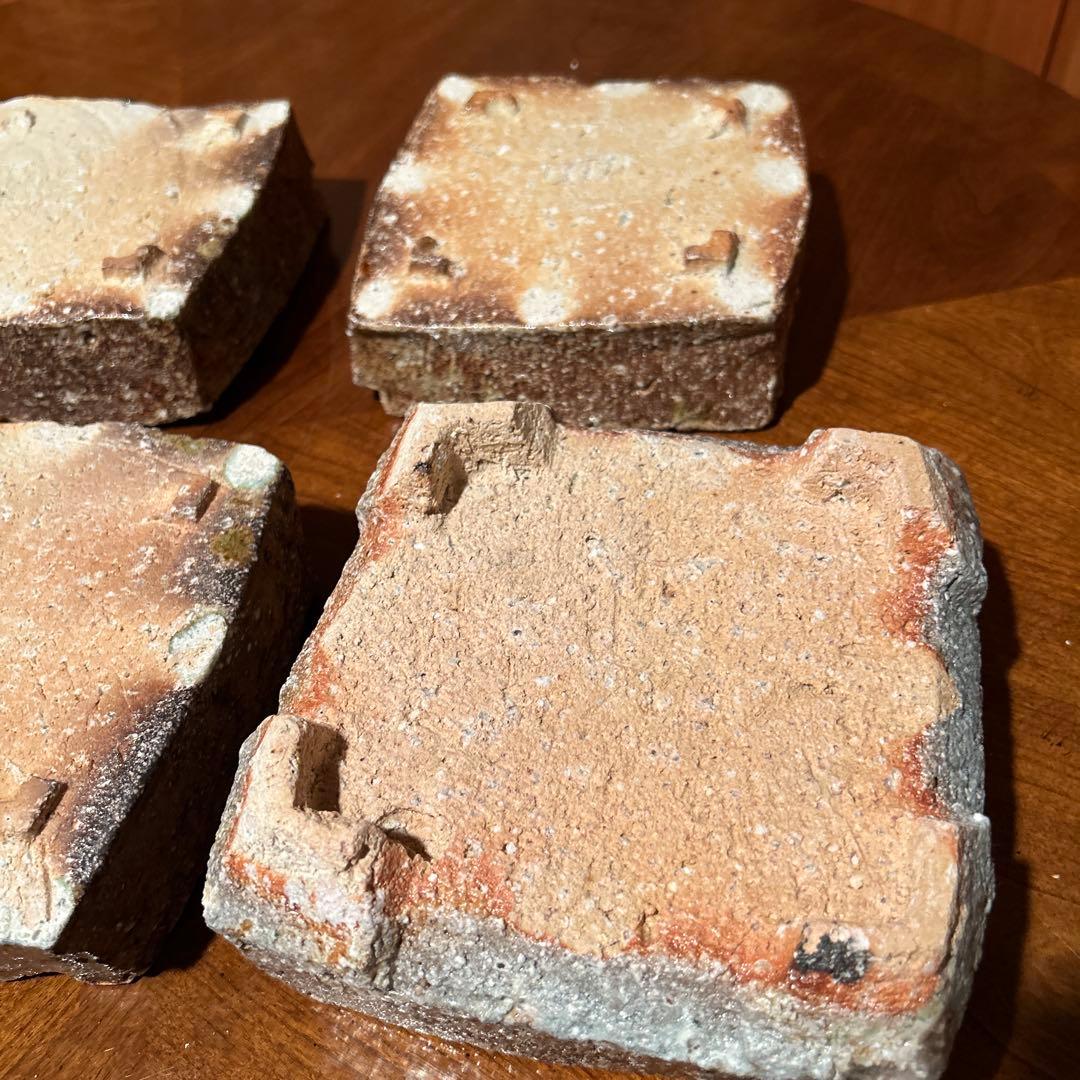 新品①◆作家　澤　克典作　信楽焼　五段重　一点物