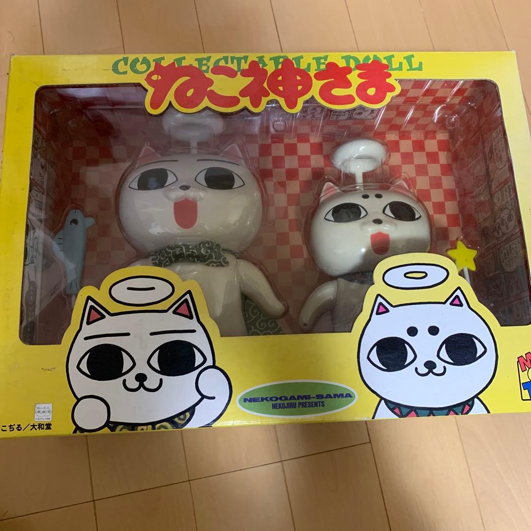 ねこぢる ねこ神さま 1号・2号 ソフビフィギュア メディコムトイ