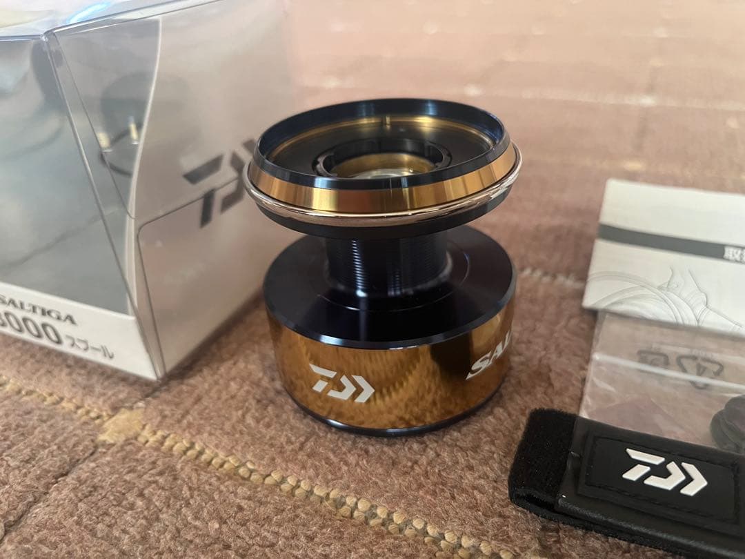 【しんのぞう】ダイワ 20SALTIGA スプール 8000 ゴールド