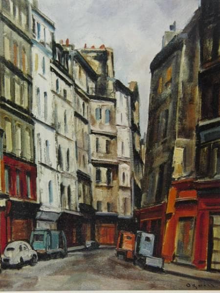 荻須 高徳、トリュアンドリィ、希少画集より、 新品高級額装付