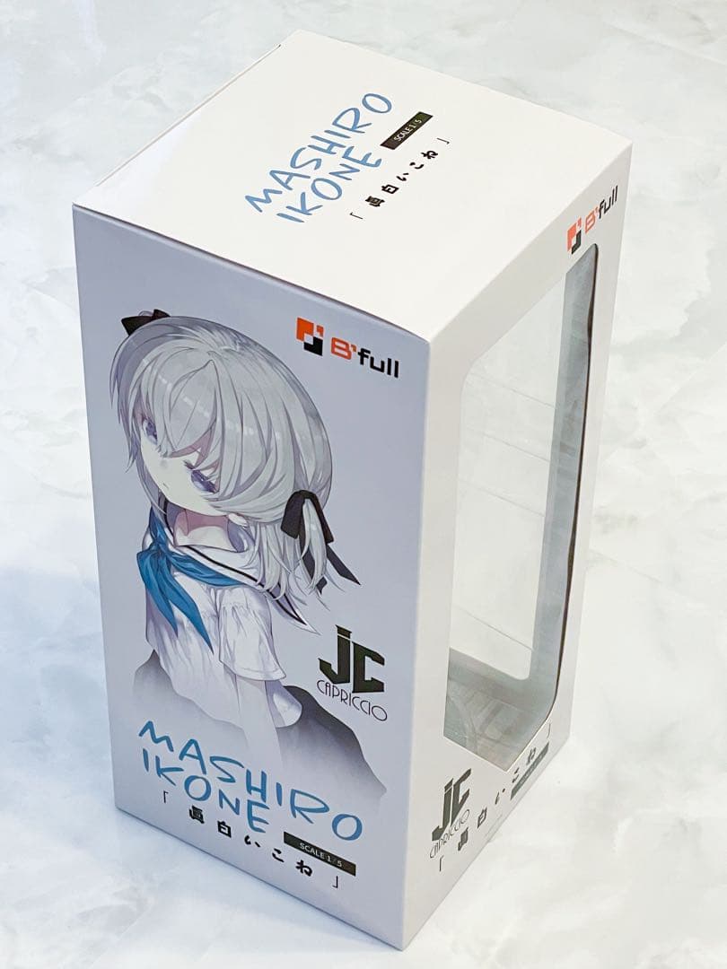 【新品同様】眞白いこね フィギュア 1/5スケール かぷりちお 色素薄いJC