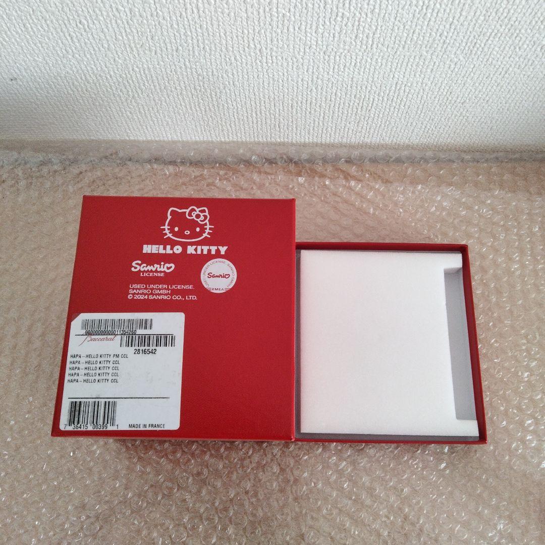 【新品】バカラ　キティ　Kitty　ハローキティ　フィギュア　限定品　箱付き