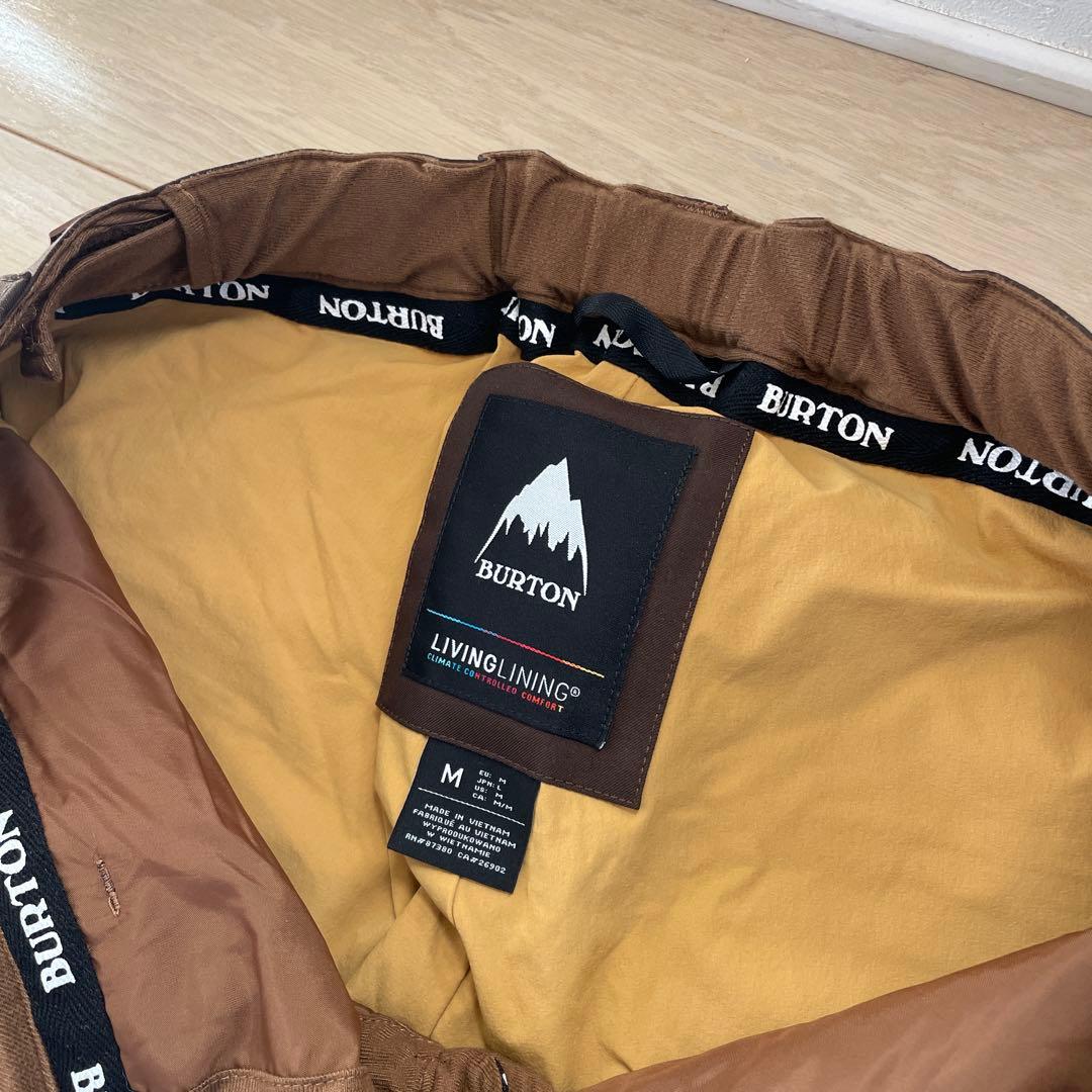 BURTON スノーボードウェア Mサイズ ブラウン
