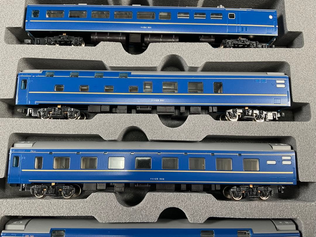 KATO 10-163 JR北海道　24系25形全帯　北斗星