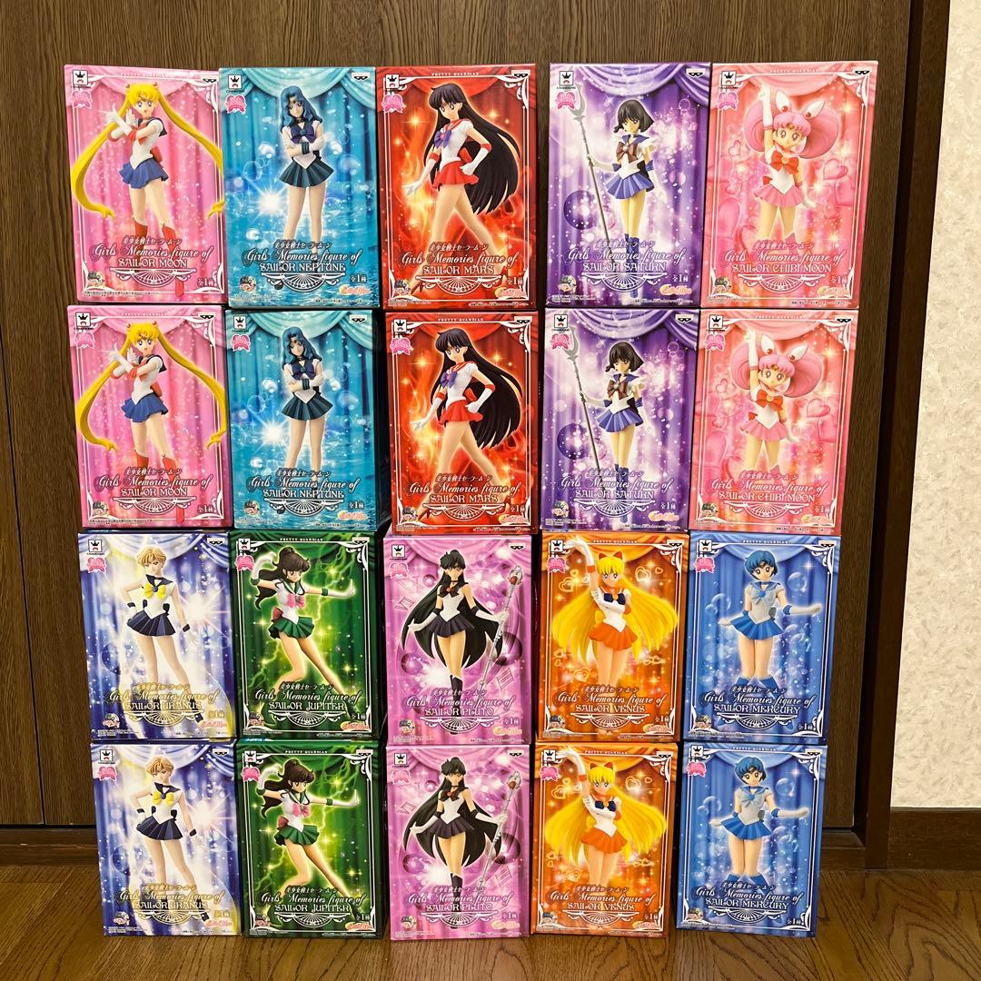 セーラームーンフィギュア全20点　セーラームーン　チビムーン　ネプチューン　他
