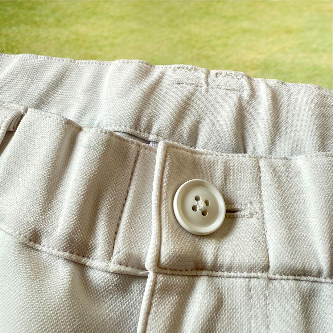 美品　パーリーゲイツ　パンツ　白　ホワイト　4 M〜L相当　色褪せ無し　ジャージ