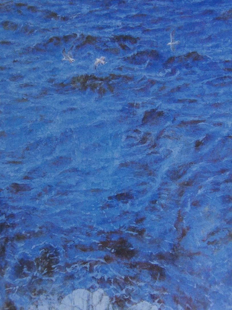 三原捷宏、【滄風】、希少な額装用画集より、新品額装付、状態良好